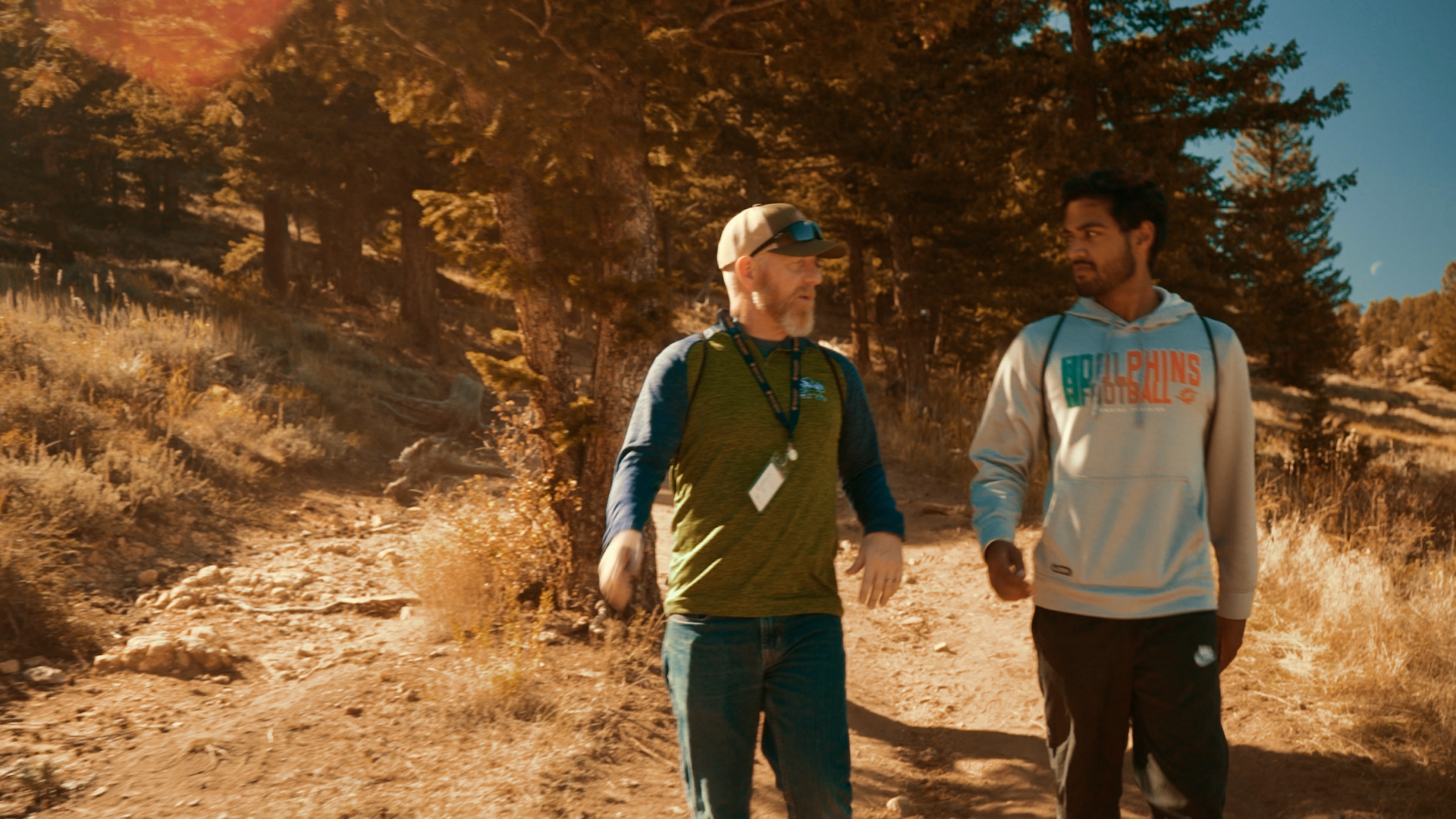 Conversation double shot