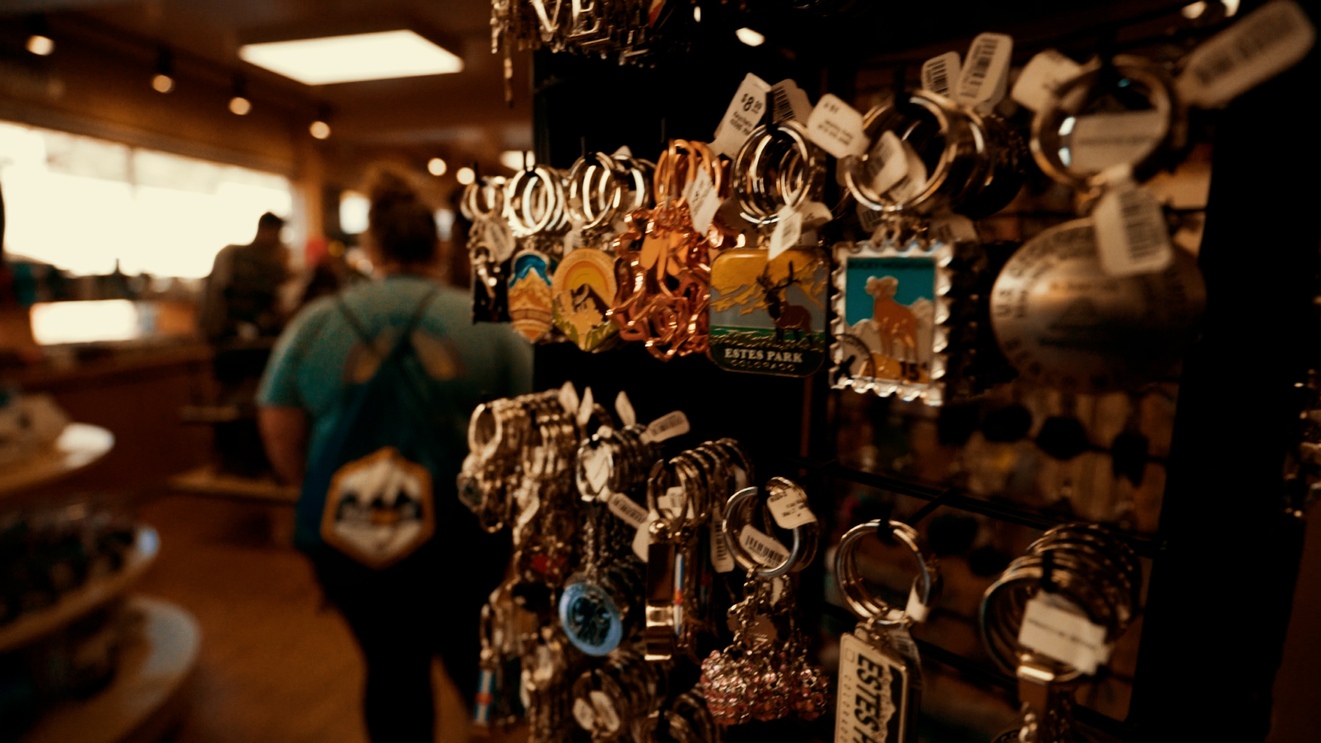 Keychain detail close-up